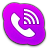 Skype Phone Alt Purple Icon